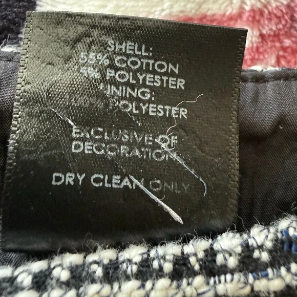 Ann Taylor Black & White Tweed Women’s Shorts - Picture 8 of 8